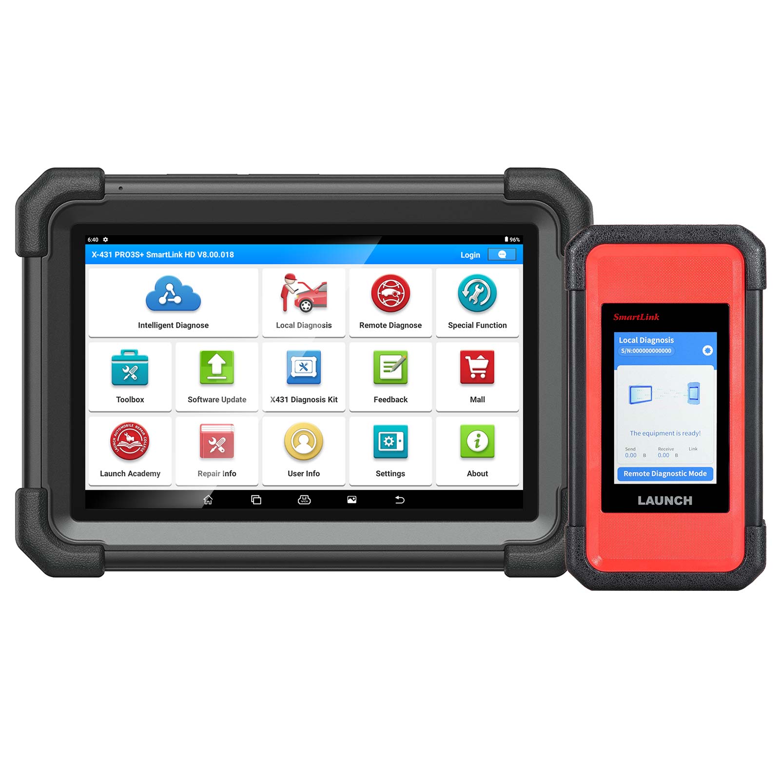 LAUNCH X431 PRO3S+ SmartLink HD 2 in 1